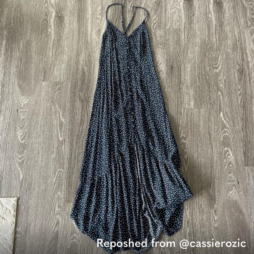 Abercrombie & Fitch Navy Maxi Dress